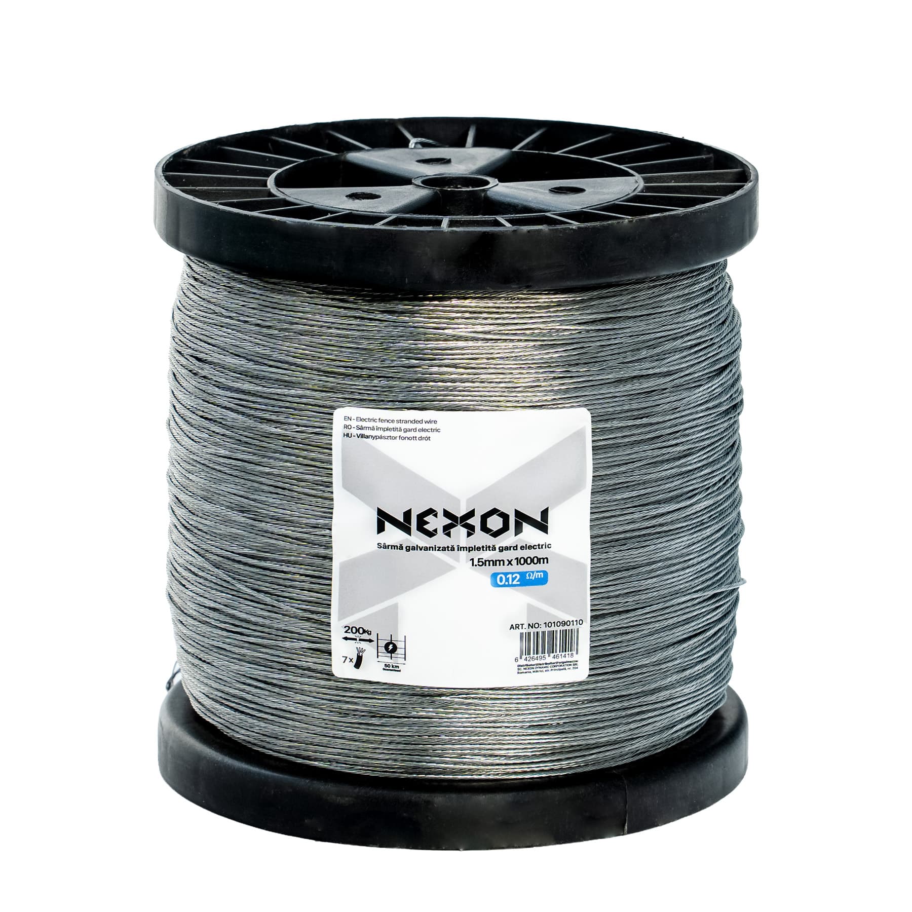 NEXON 1000 m 1.5 mm sodrott villanypásztor drót – 5. kép