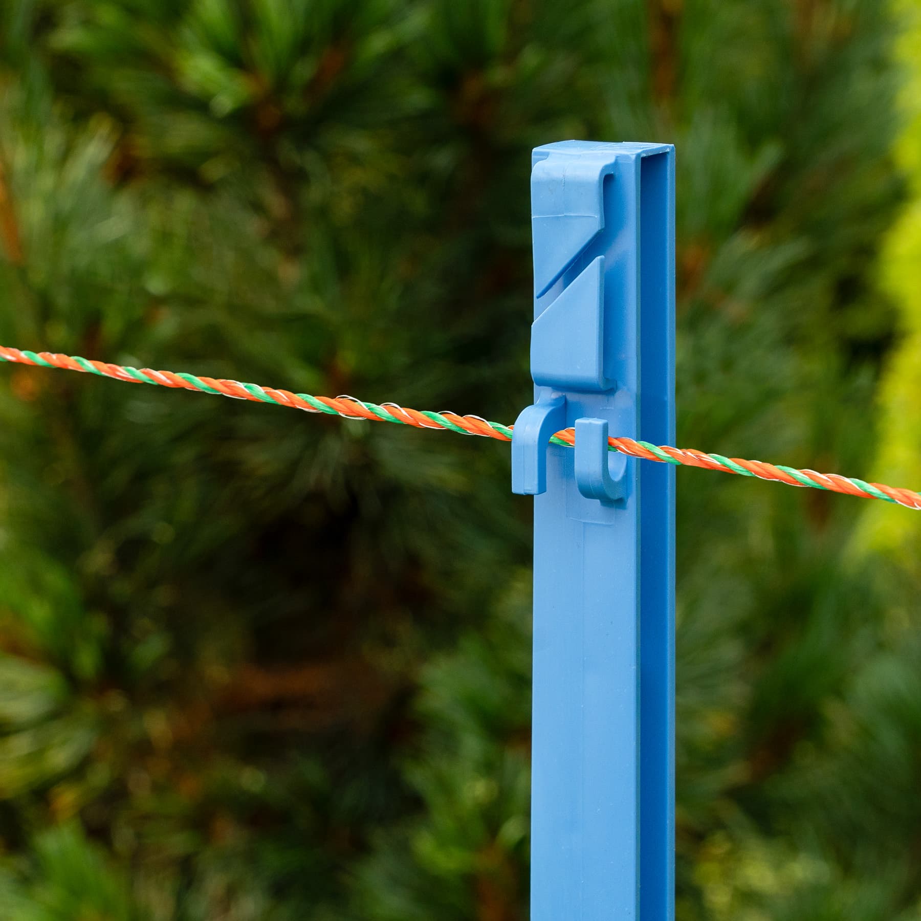 NEXON Kék műanyag oszlopok elektromos kerítéshez (10 db) – 6. kép