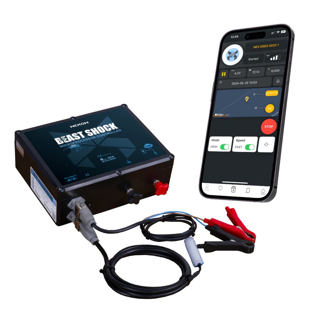 NEXON BeastShock 6th Gen 6J GPS villanypásztor készülék – 3. kép