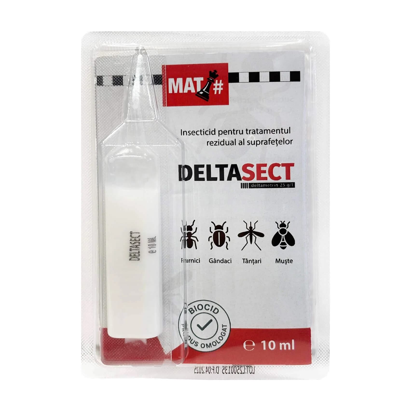 DELTASECT rovarirtó – 10 ml, kontakt hatású – 2. kép
