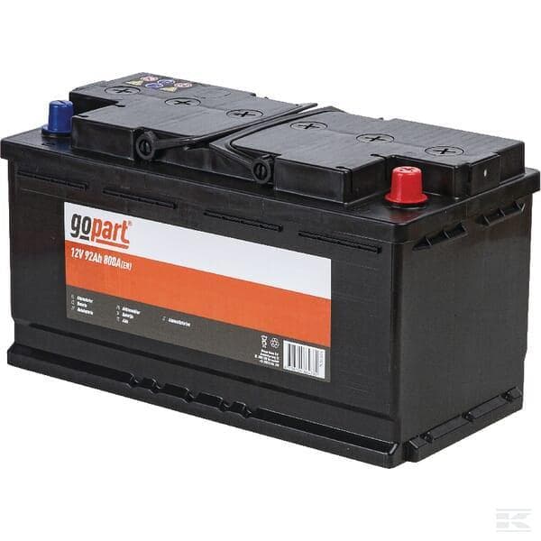Autó akkumulátor 12V 92Ah 800A