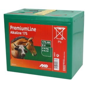 9V 175Ah száraz akkumulátor elektromos kerítéshez Alkaline