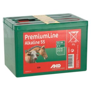 9V 55Ah száraz akkumulátor elektromos kerítéshez Alkaline