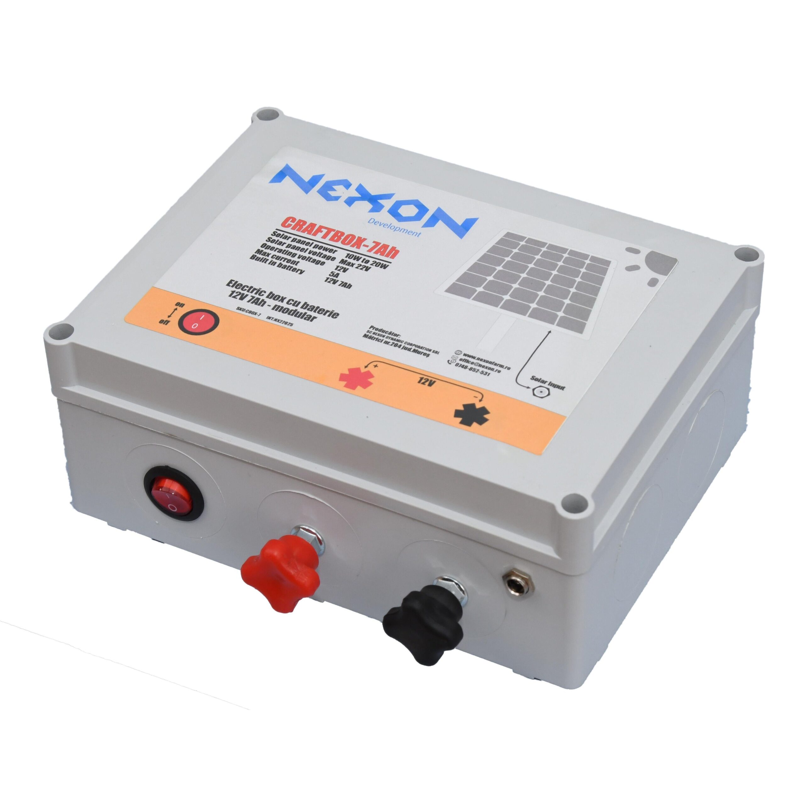 NEXON LIGHT CRAFTBOX 7Ah modul világítási rendszerhez