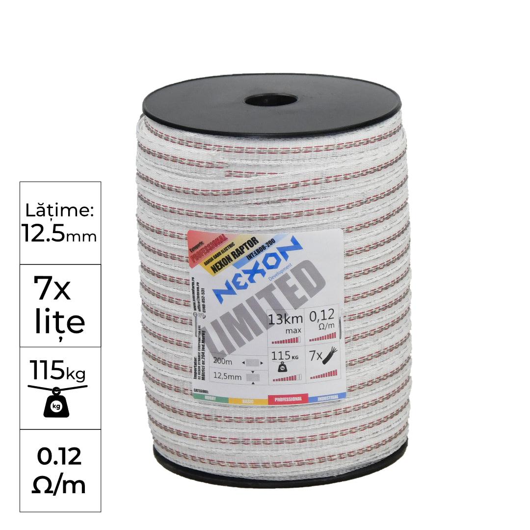 NEXON RAPTOR szalag 200m 7-fémszál 115kg