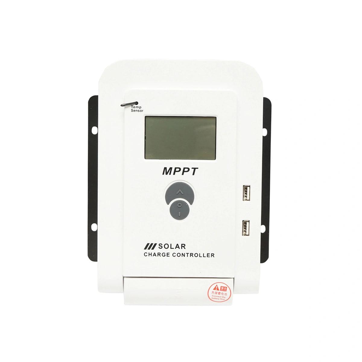 NEXON nepelem vezérlő MPPT 30A 12V/24V 2x USB porttal
