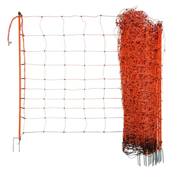 Villanypásztor háló NEXON, 2 lábú oszlopokkal, 90 cm magas