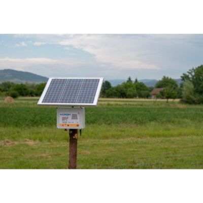 NEXON LIGHT 30W napelemes rendszer szabályozóval és 12V/17Ah akkumulátorral