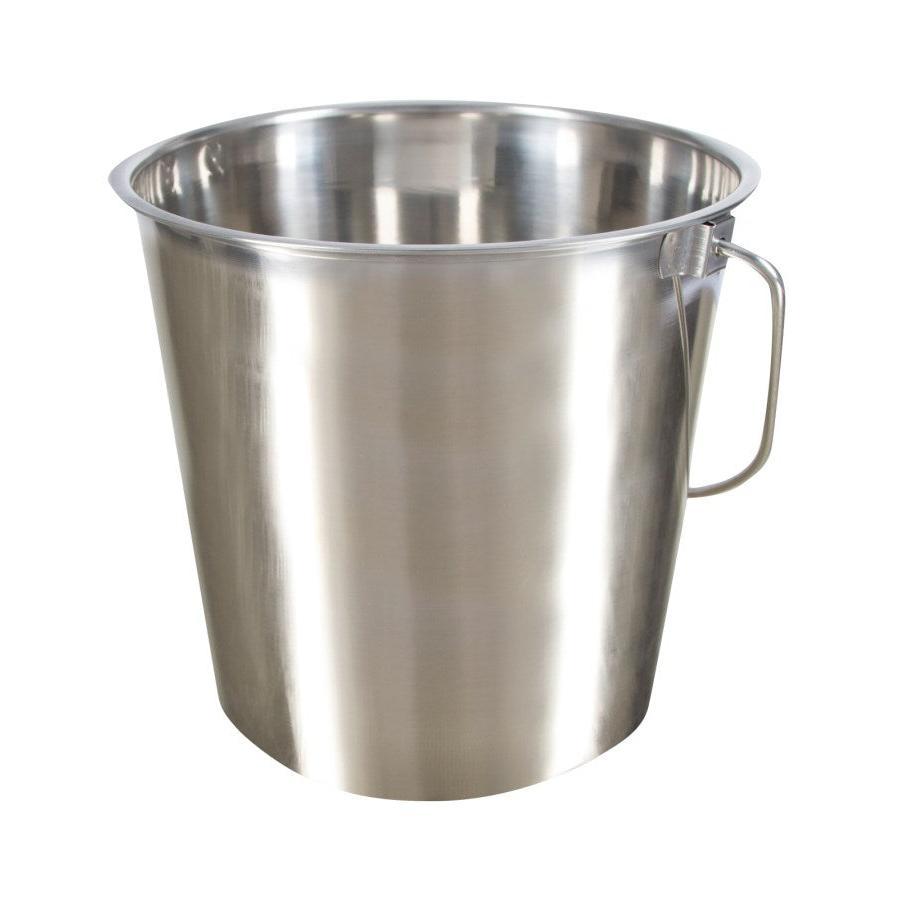 Rozsdamentes acél vödör 8,5L, fogantyúval