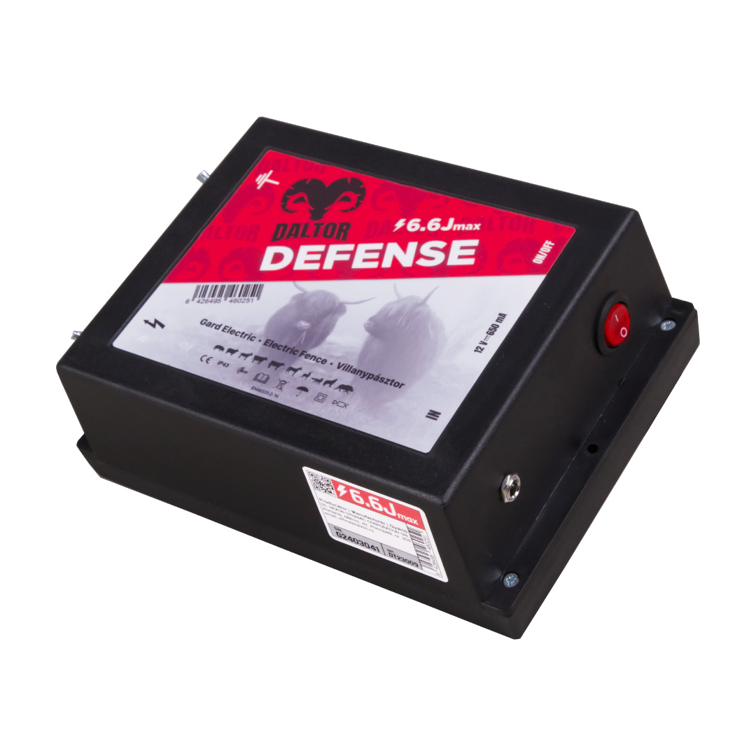 DALTOR DEFENSE 6.6J villanypásztor