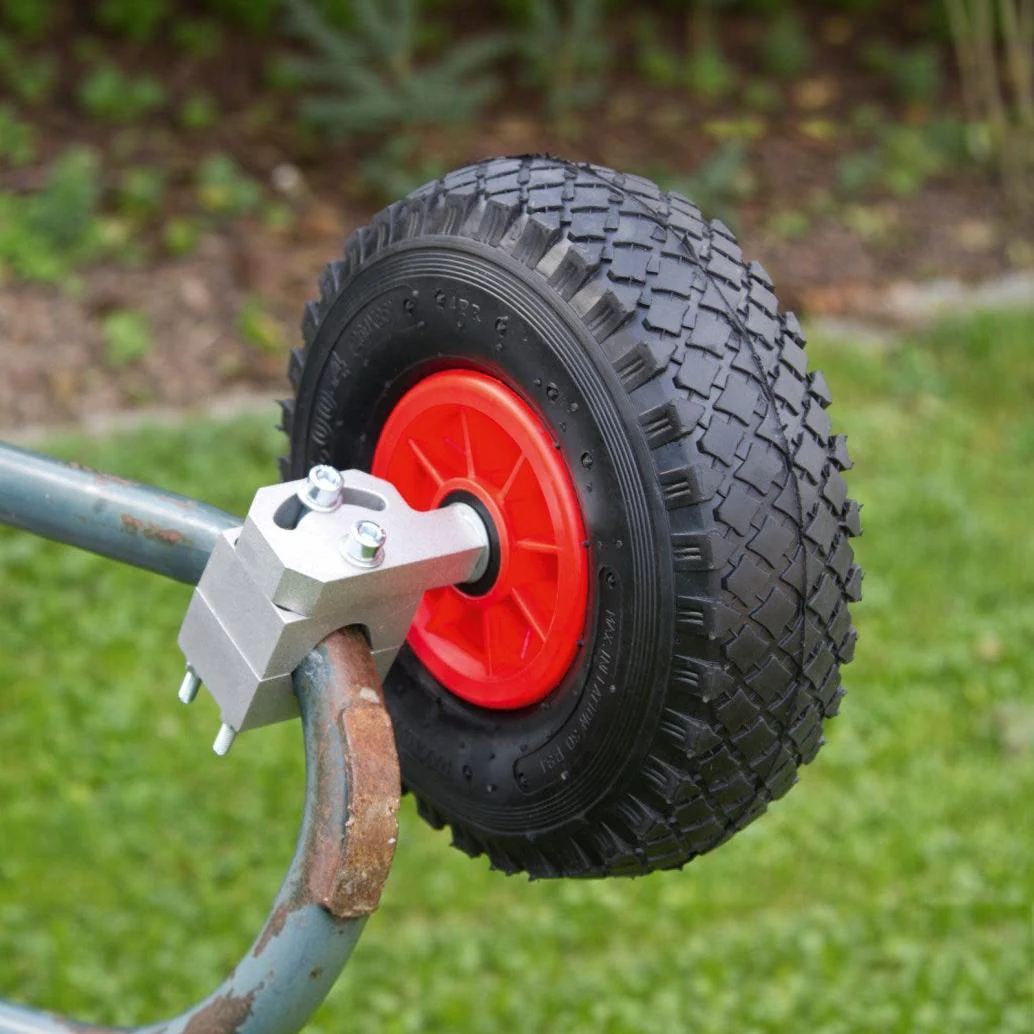 Stabilizáló kerekek talicskához – retrofit kit, 25 cm