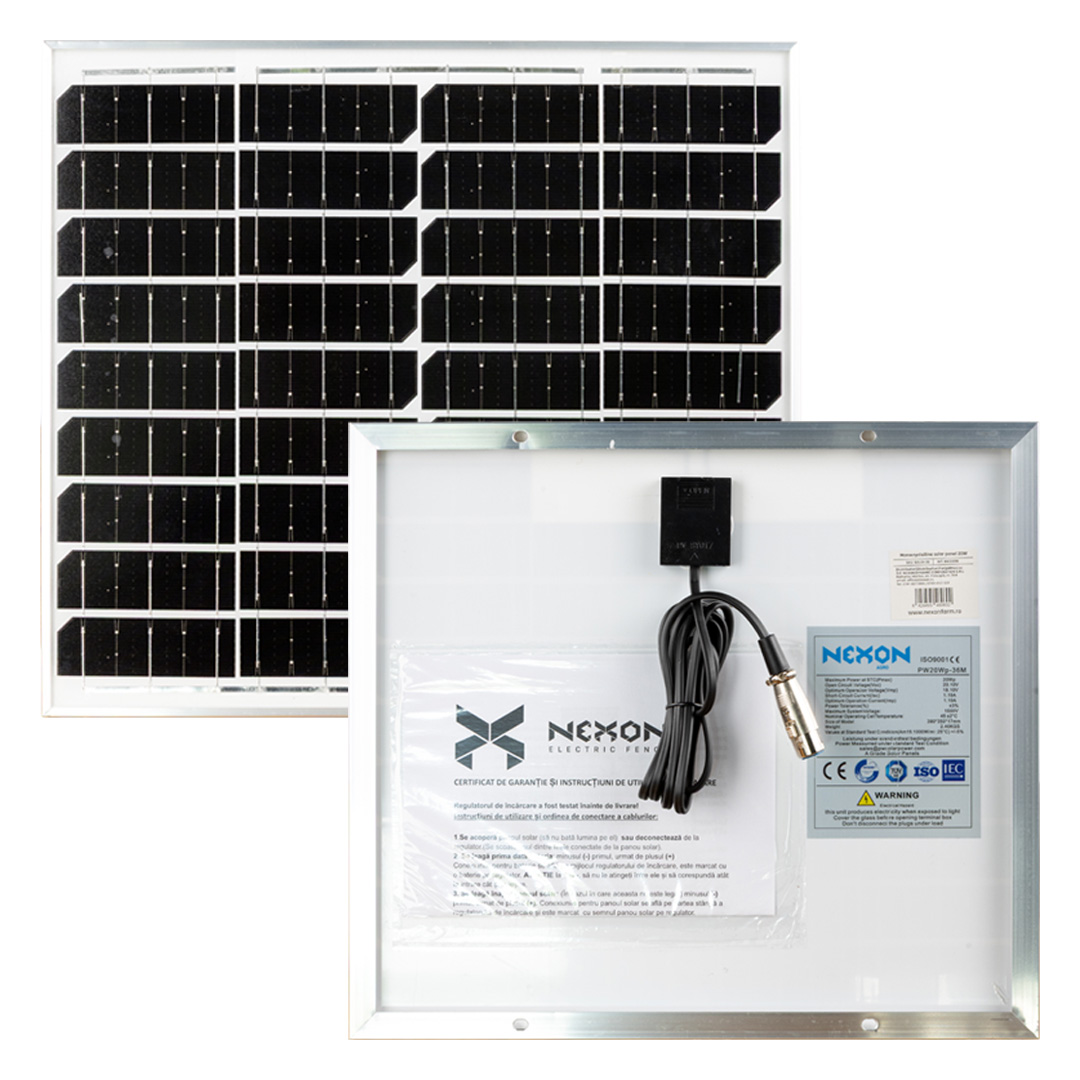 NEXON HeavyShock 20W Napelem panel
