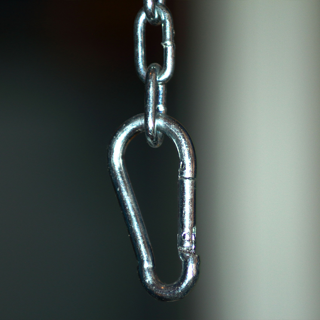 Rugós karabiner – 8 mm