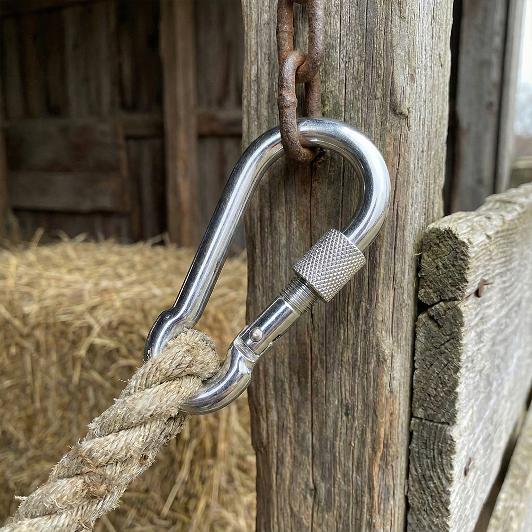 Anyás karabiner – 10 mm