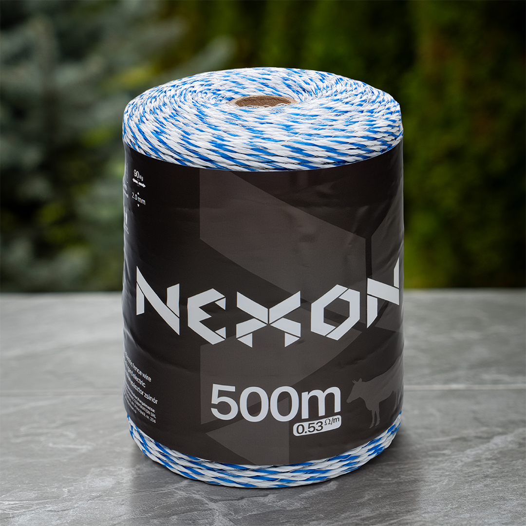 NEXON BASIC 500 m 4 fémszál 90 kg villanypásztor zsinór