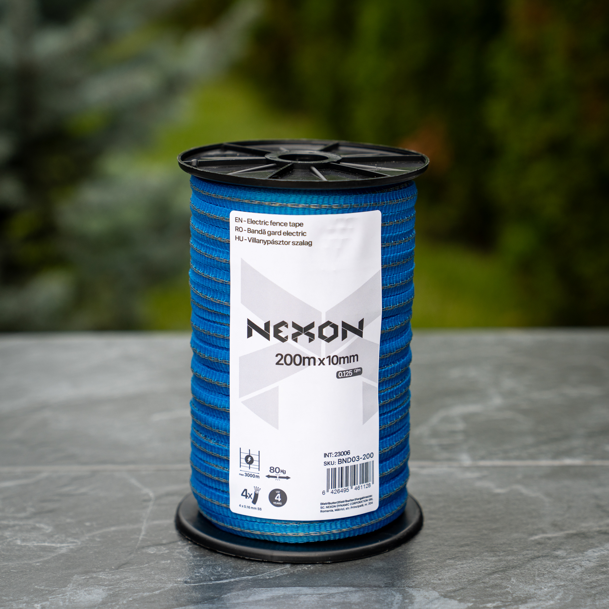 NEXON RANGER Villanypásztor szalag 200m 4 fémszál 80kg