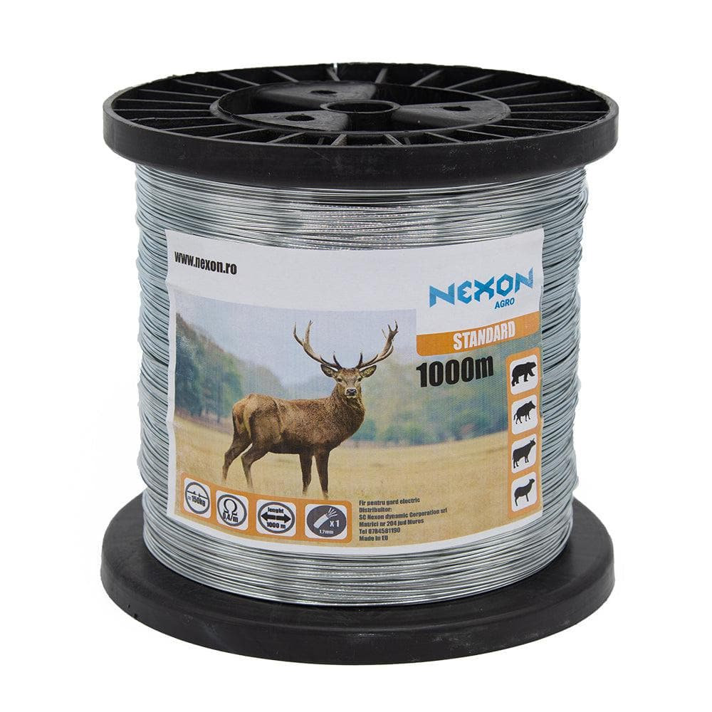 NEXON horganyzott villanypásztor drót 1,5 mm, 1000 m, 210 kg