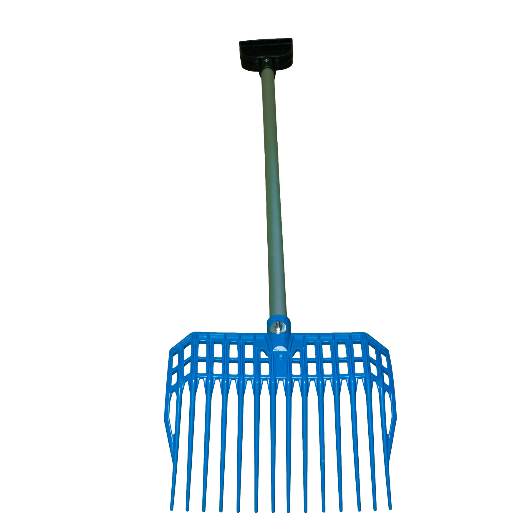 Mini kék trágyavilla gyerekeknek nyéllel